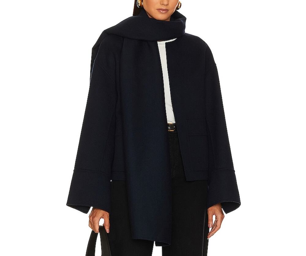 A.L.C. Draped Blue Finley Jacket Size S